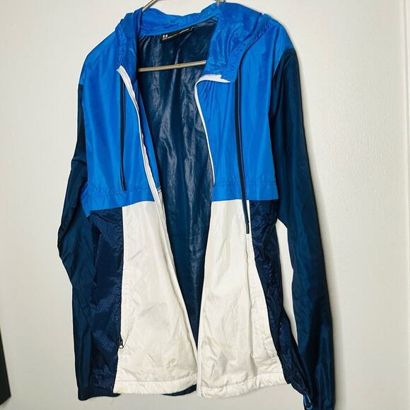 Under Armour Mens Sportstyle Windbreaker Running Lightweight Zip Up Jacket SizeL - Picture 4 of 10